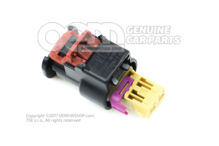 Puzdro s plochými kontaktmi 4K0973702B