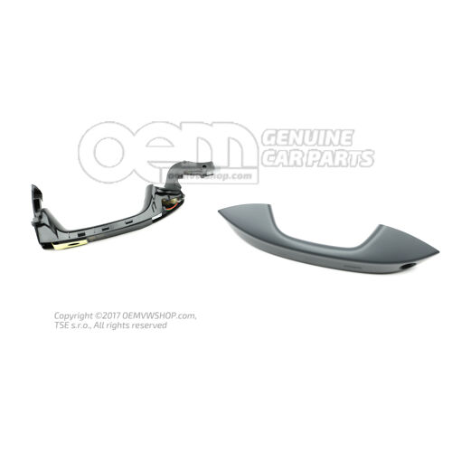 Kľučka dverí, s vonkajším základným náterom 5H1837205R GRU