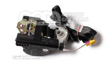 Trojbodové automatické sedadlo čierne (5)