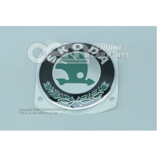 Znak SKODA vysoký chrom Škoda Citigo 1S