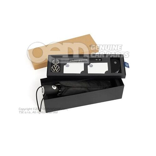 000087700CS Welcome box, "Standard Plus", sustainable packaging, advertising material collection