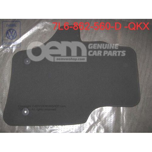 Podlahová rohož antracitová Volkswagen Touareg 7L