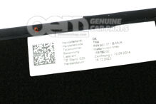 1 sada podložiek pre nohy soul (čierna) / červená crescendo Audi RS3 Sportback 8V (3)