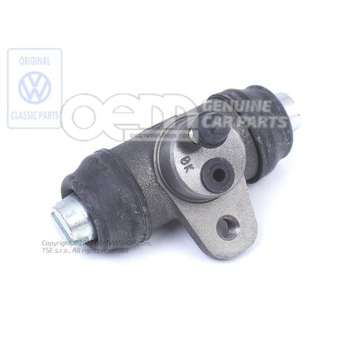 Brzdový valček kolesa