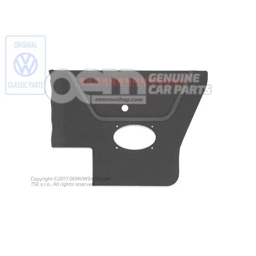 Bočné obloženie (látka) čierna / červená