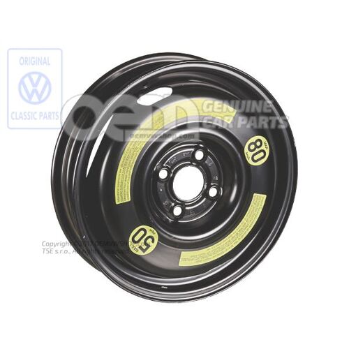 Oceľový disk pre priestorovo úsporné núdzové koleso