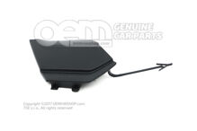 Kryt na ťažné oko Satin black 8B3807241  9B9