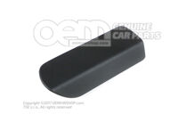 Úchytka pre kábel zámku veka saténová čierna (1)