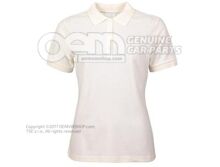 330084240D 084 Polo shirt, XL, ladies’, Snow White, Volkswagen Collection