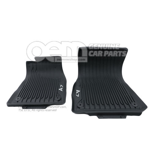1 sada rohoží na nohy do každého počasia čierna Audi A7 Sportback 4K