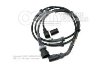 Snímač otáčok s vedením pre zobrazenie opotreb. brzdového obloženia