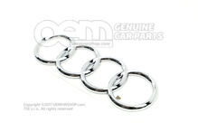 Znak AUDI chróm (1)