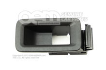 Uchytenie spínača saténovo čierna 7LC8673759B9 (2)