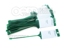 Prívesok na kľúče, zelený, 100 ks VAS 6436 (1)