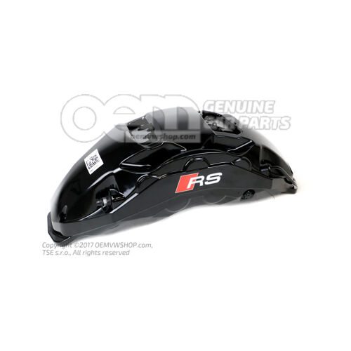 Audi RSQ8 čierny strmeň bez brzdových doštičiek rozmer 420x40mm ľavý