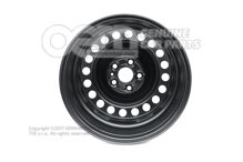 Oceľ. disk rallye čierna 2H0601027J03C (3)