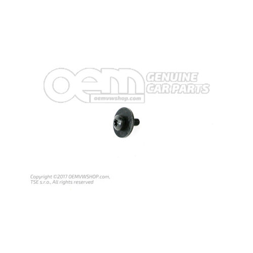 Skrutka so šesťhrannou golierom