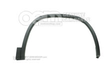 Ozdobná lišta podbehu saténová čierna