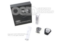 80A057800C Accessories box Cleaning cloth For touch displays 2-in-1 display cleaner Audi Singleframe aroma dispens With two retaining clips