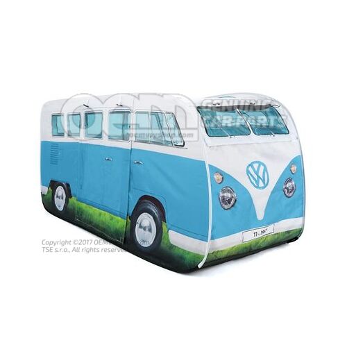 3B1069616  287 Tent, T1 Design, for children, Blue, Licensed Collection