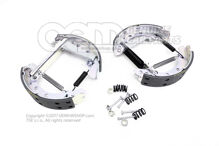 1 súprava brzd. čeľustí pre bubnovú brzdu (predmontovaná) 6C0698520A