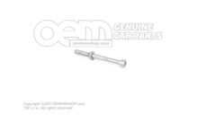 Skrutka s vnútornou hlavou s vnútorným šesťhranom (kombinácia) M6X65