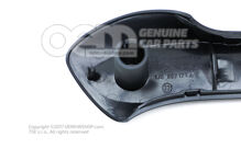 Sklenený poťah saténový čierny (2)