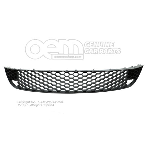 Mriežka odvetrávania saténová čierna