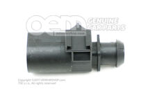 Puzdro s plochými konektormi s blokovaním kontaktov