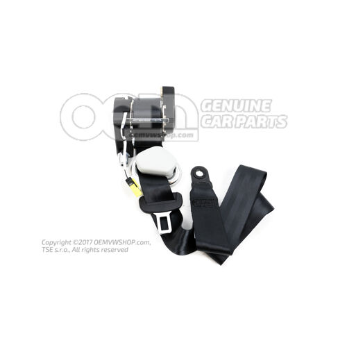 Trojbodové automatické sedadlo čierne Volkswagen Caddy 2K