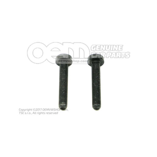 Okrúhle hd. skrutka M6X35