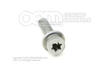 Skrutka so šesťhrannou prírubou M6X22 (2)