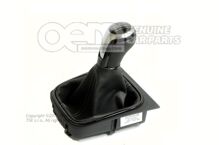 Hlavica radiacej páky (alu) s lemom radiacej páky (koža) čierna