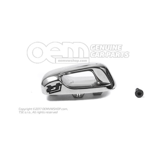 Kryt čierna/chróm 5G0959893FFOD