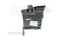 Air guide Satin black 5LA121764B 9B9