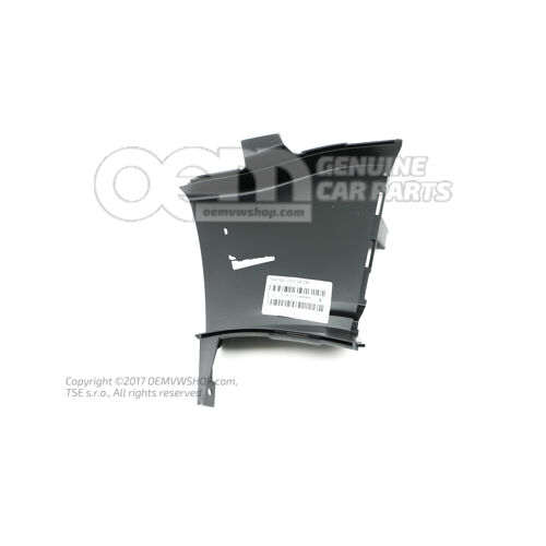 Air guide Satin black 5LA121764B 9B9