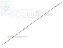 Brzdové potrubie lemované,