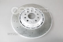 Originálny brzdový kotúč odvetraný-vŕtaný Volkswagen Golf 8 GTI / Golf 8 R / Arteon priemer 360x34mm predný 5WA615301A