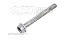 Skrutka s valcovou hlavou s vnútornou hlavou s vnútornou viacbodovou hlavou M8X70 (3)