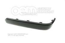 Ozdobná lišta nárazníka čierna (1)