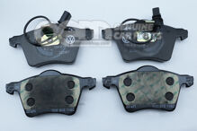 1 súprava brzd. obložení s indikáciou opotreb. pre kotúč. brzdu