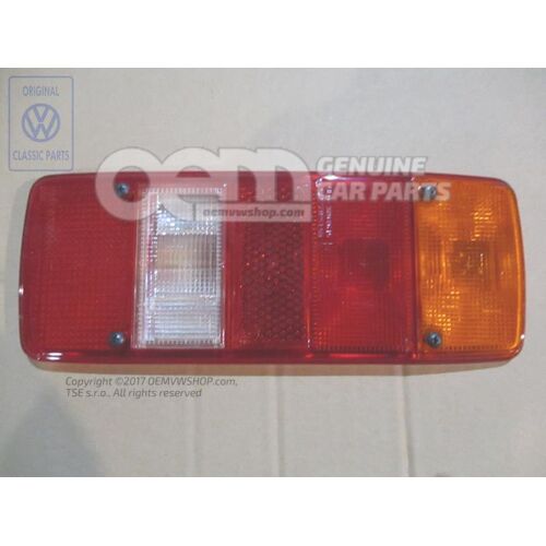 Okno pre brzdové, smerové, koncové–cúvacie svetlo; odrazové svetlo a koncové hmlové svetlo