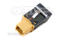 Tlačítko pre vyhrievanie čelného skla saténové čierno-biele (1)