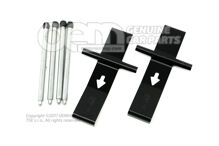 1 súprava upevň. dielov pre obloženia kotúčových bŕzd (1)