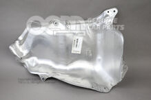 Tepelný ochranný plech pre stredný tlmič hluku (2)