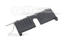 Krytka pre zámok klapky titánová čierna