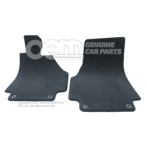 1 sada podložiek pre nohy duša (čierna)