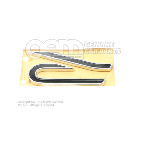 Znak čierny/chróm 571853425A FOD