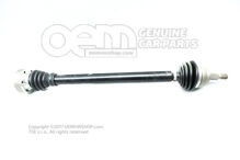 Kĺbový hriadeľ s kĺbmi s konštantnou rýchlosťou