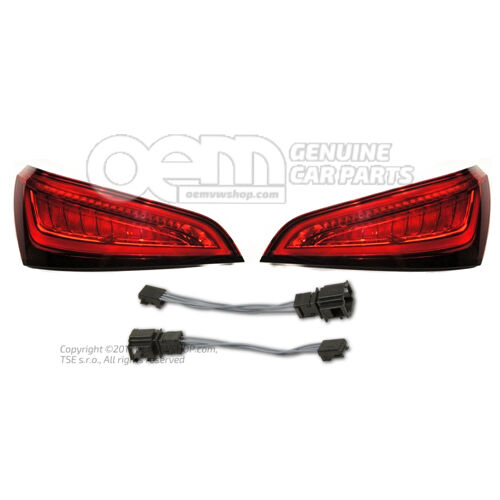 Originálna sada zadných svetiel Facelift LED 8R0945093C 8R0945094C